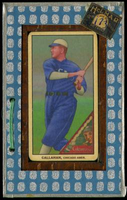 Picture, Helmar Brewing, T206-Helmar Card # 172, Nixey Callahan, Batting follow through, Chicago White Sox